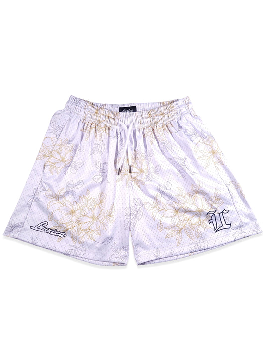 WHITE LUX |SHORTS